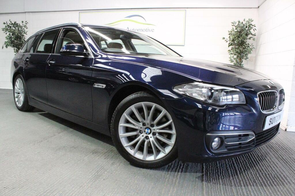 BMW 5 Series Estate 2.0 518D Luxury Touring Euro 6 Ss 5 Blue