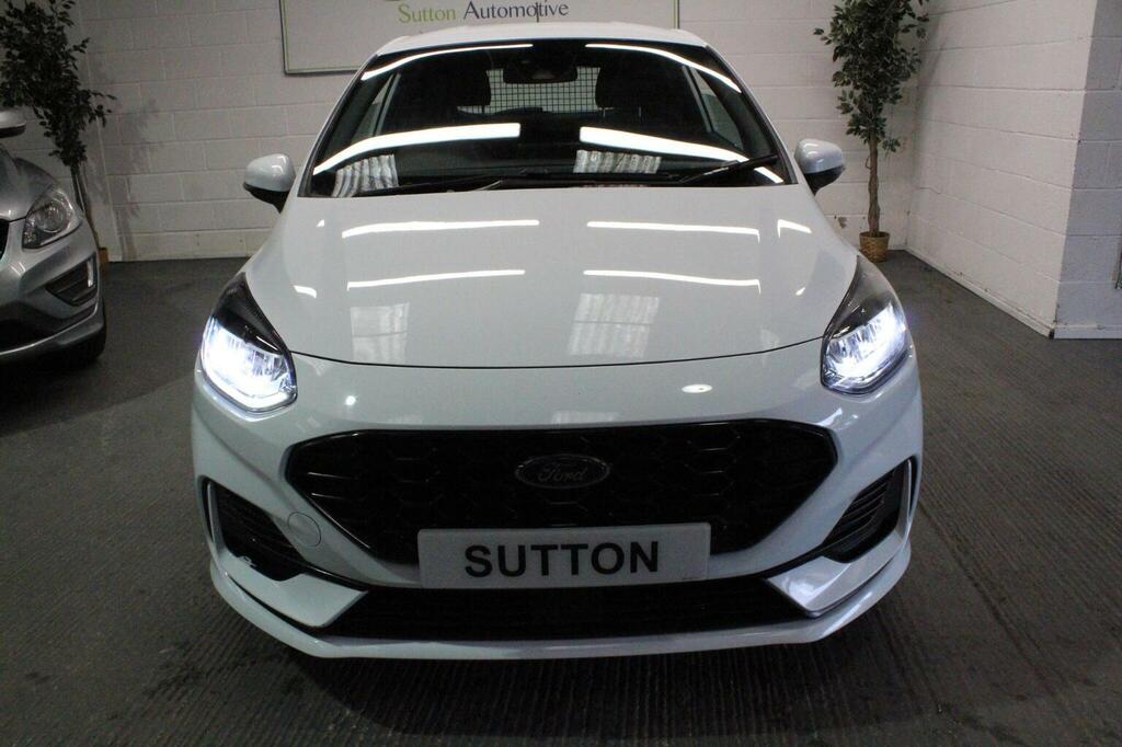 Ford Fiesta Car Derived Van 1.0T Ecoboost Mhev Sport Euro 6 S FD22CVS White #6