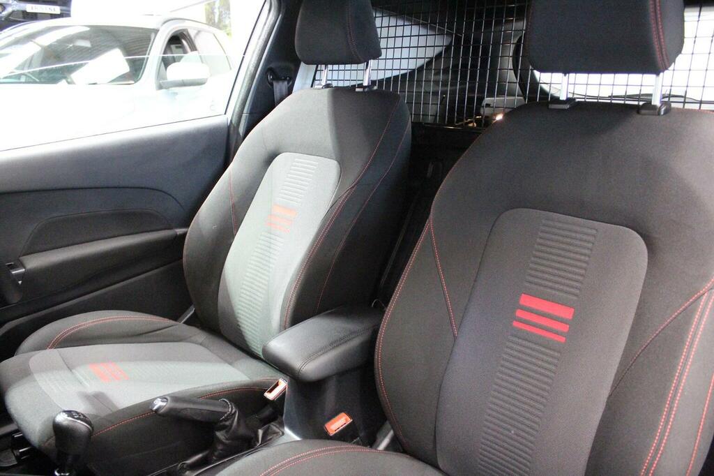 Ford Fiesta Car Derived Van 1.0T Ecoboost Mhev Sport Euro 6 S FD22CVS White #5