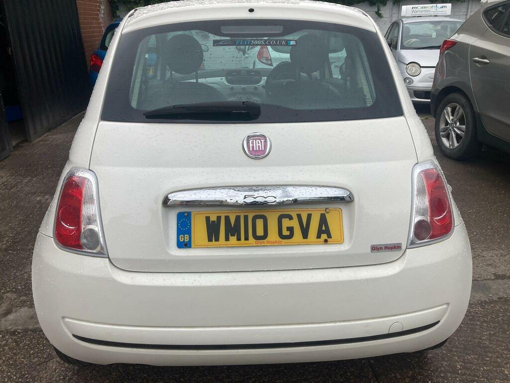 Fiat 500 1.2 Pop Euro 5 Ss 201010 WM10GVA White #5
