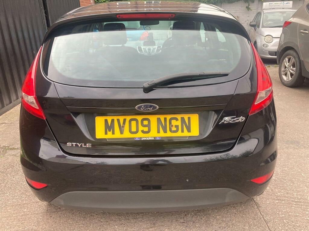 Ford Fiesta 1.25 Style 200909 MV09NGN Black #5