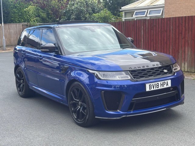 Land Rover Range Rover Sport P575 V8 Svr Blue #3