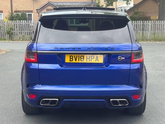 Land Rover Range Rover Sport P575 V8 Svr Blue #5