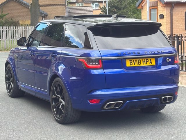 Land Rover Range Rover Sport P575 V8 Svr Blue #6