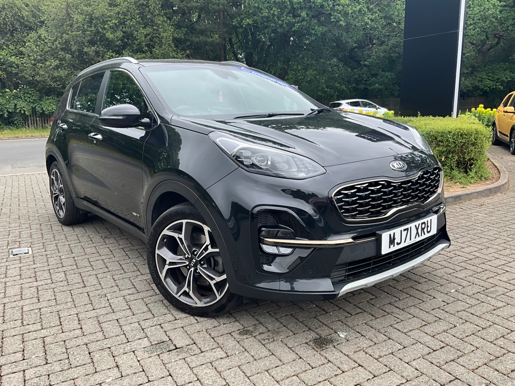 Kia Sportage 1.6 Crdi Mhev Gt Line Suv Hybrid Dct Aw Black