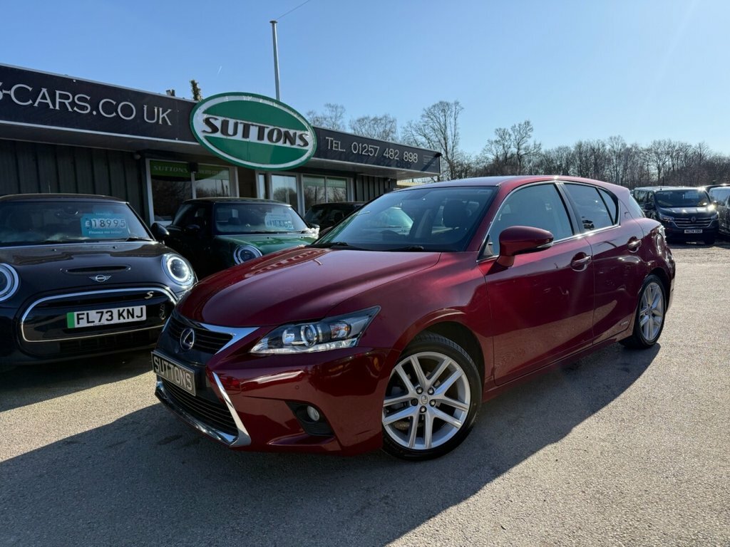 Lexus CT 1.8L Advance Red