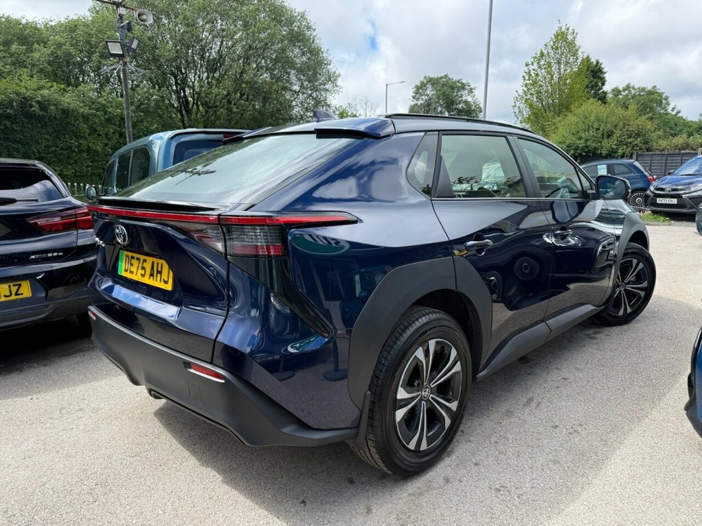 Toyota bZ4X Suv Blue #3