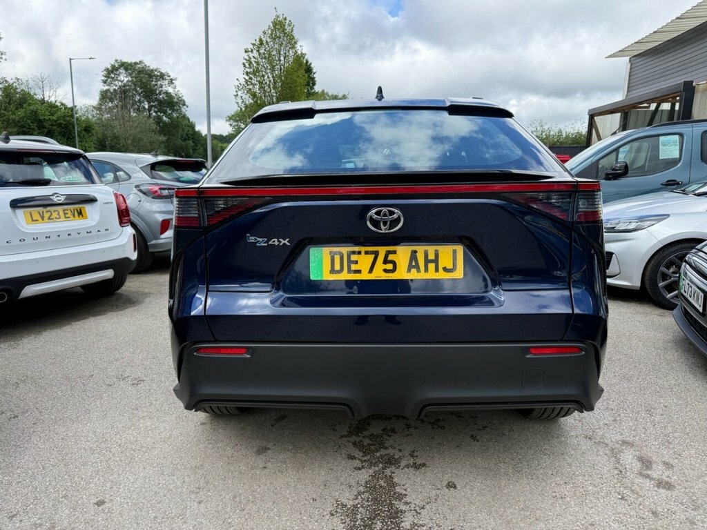 Toyota bZ4X Suv Blue #6