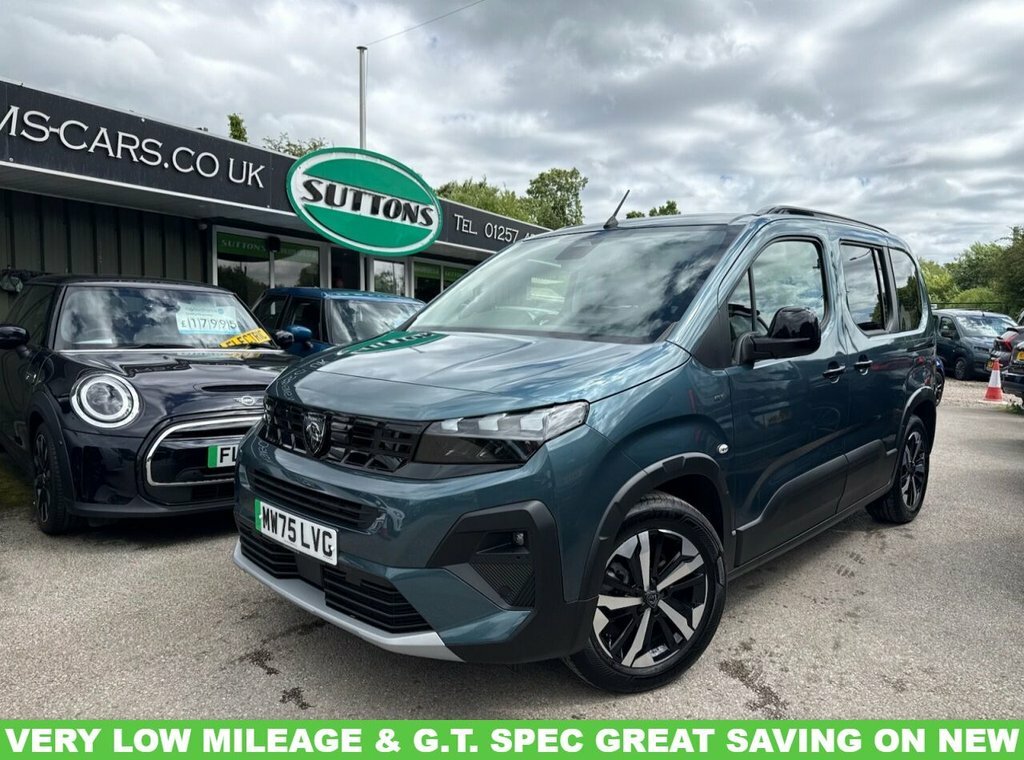Peugeot e-Rifter Mpv Blue