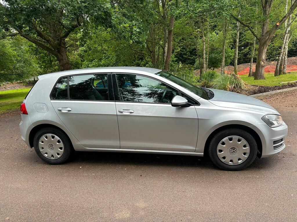 Volkswagen Golf  White #4