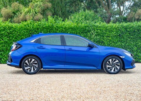Honda Civic 1.0 Civic Se Blue #5
