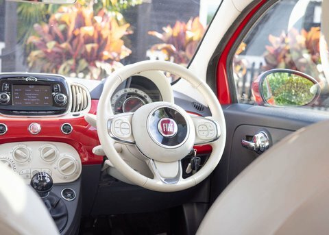 Fiat 500 1.2 500 Lounge Red #3