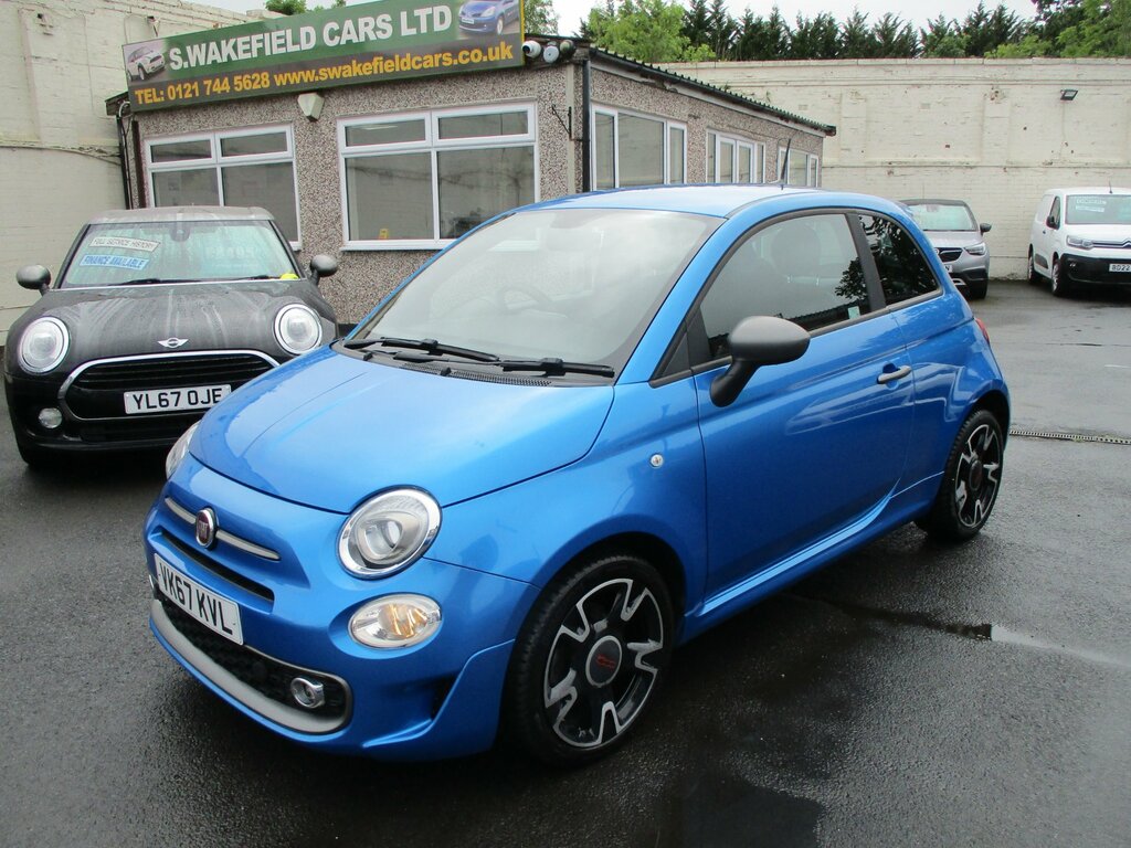 Fiat 500 1.2 S Hatchback Euro 6 Ss 69 Blue #3