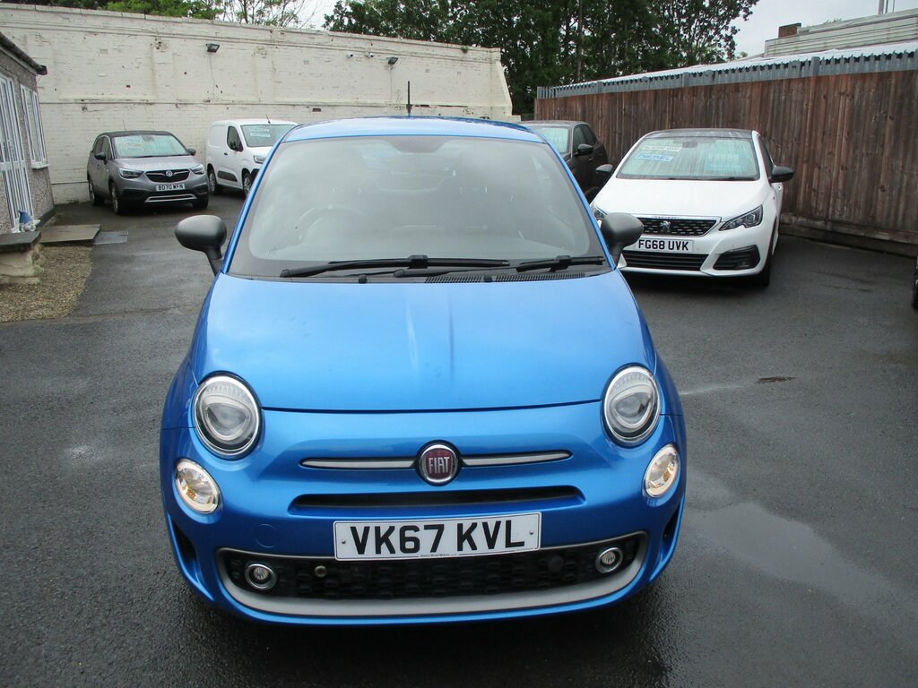 Fiat 500 1.2 S Hatchback Euro 6 Ss 69 Blue #5