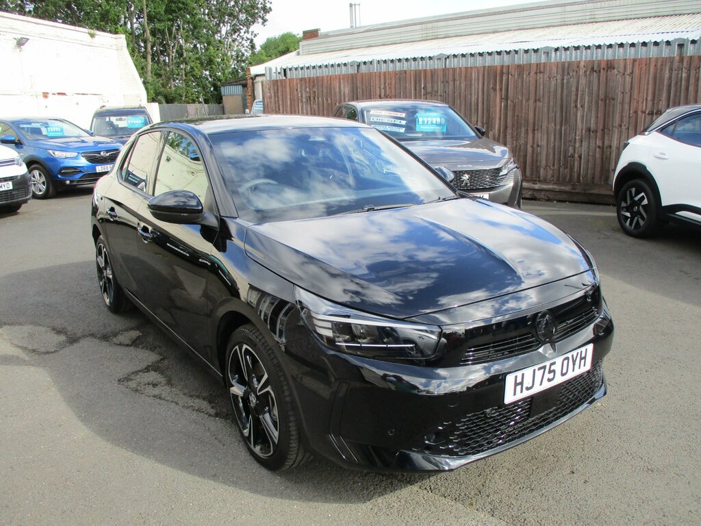 Vauxhall Corsa 1.2 Turbo Gs Hatchback Euro 6 Ss Black