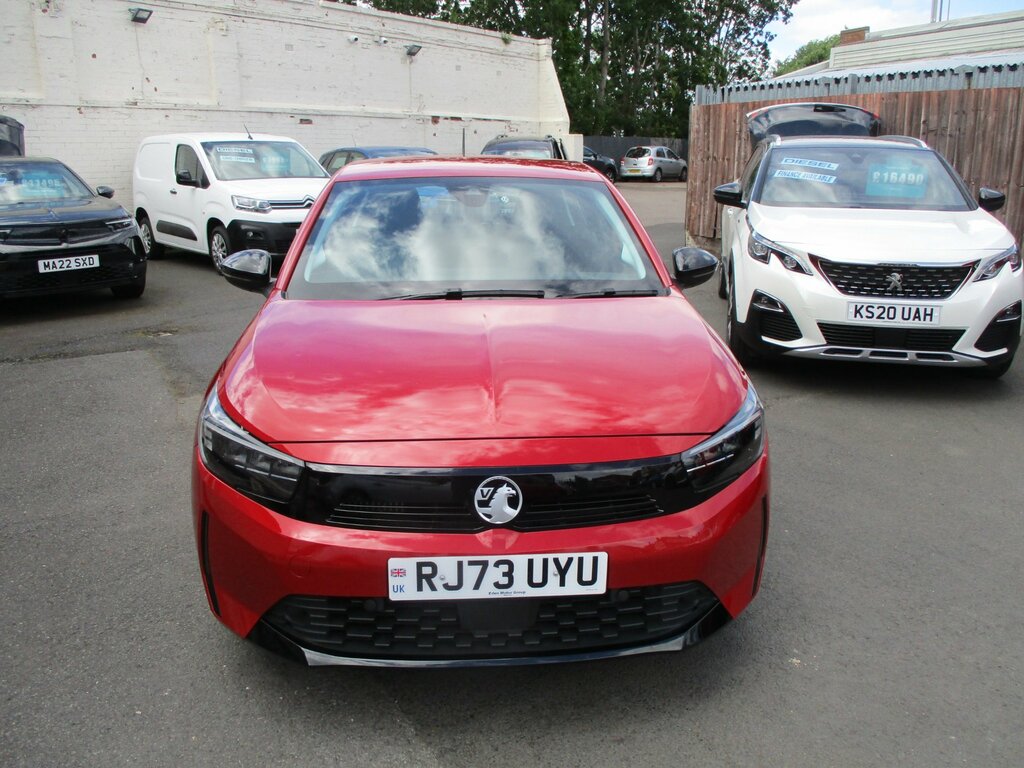 Vauxhall Corsa 1.2 Turbo Design Hatchback Euro Red #5