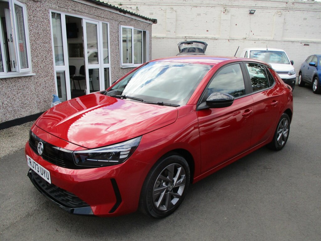 Vauxhall Corsa 1.2 Turbo Design Hatchback Euro Red #3
