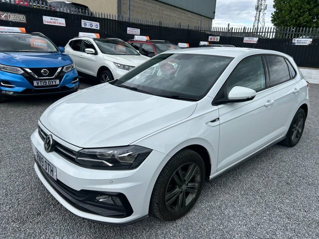 Volkswagen Polo 1.0 Tsi Gpf R-line RN19OTH White #5