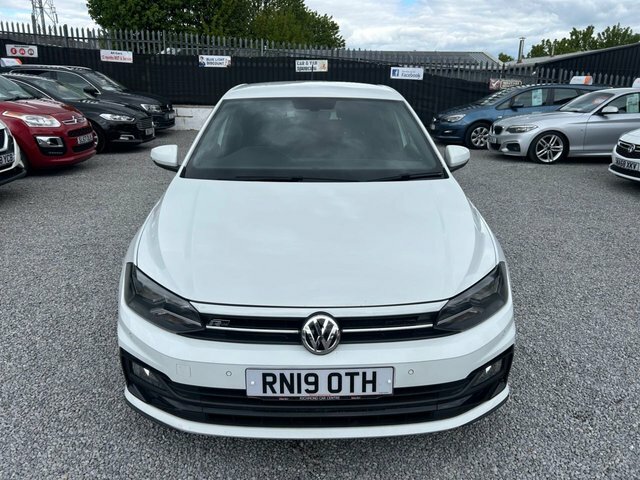 Volkswagen Polo 1.0 Tsi Gpf R-line RN19OTH White #3