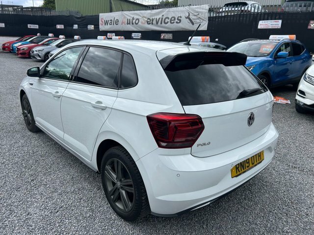 Volkswagen Polo 1.0 Tsi Gpf R-line RN19OTH White #6