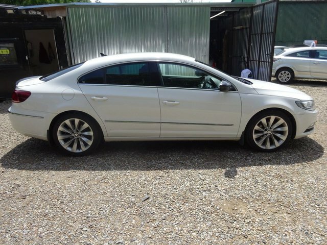 Volkswagen CC 2.0 Tdi Bluemotion Tech Gt Dsg Euro 5 Ss White #2
