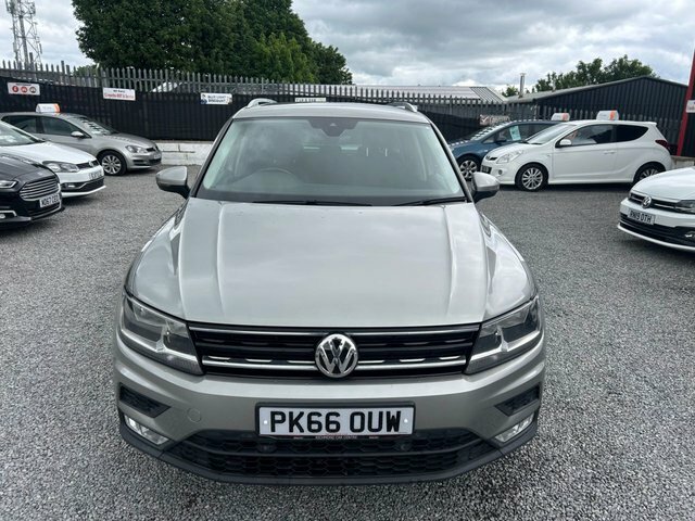 Volkswagen Tiguan 2.0 Tdi Bluemotion Tech PK66OUW Silver #3
