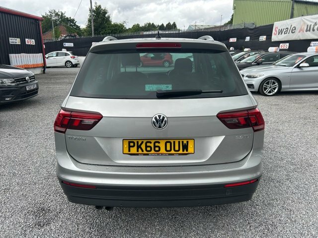 Volkswagen Tiguan 2.0 Tdi Bluemotion Tech PK66OUW Silver #4