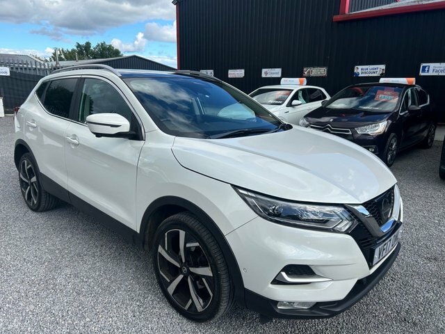 Nissan Qashqai 1.5 Dci Tekna Suv VF17OML White #2