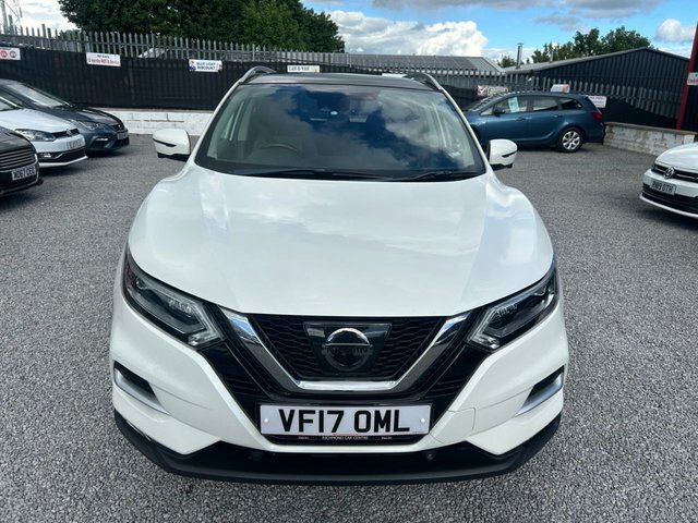 Nissan Qashqai 1.5 Dci Tekna Suv VF17OML White #3
