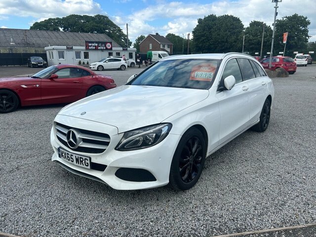 Mercedes-Benz C Class 2.0 C200 Sport Estate White