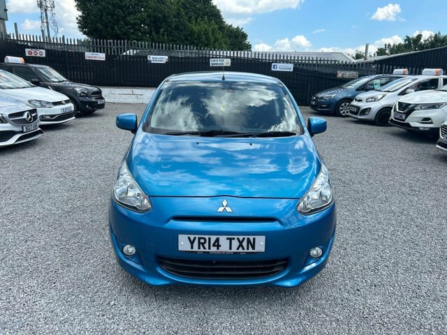 Mitsubishi Mirage 1.2 2 Hatchback Blue #3