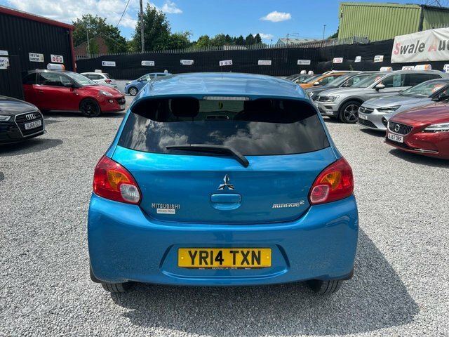 Mitsubishi Mirage 1.2 2 Hatchback Blue #4