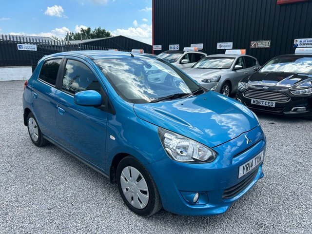 Mitsubishi Mirage 1.2 2 Hatchback Blue #2