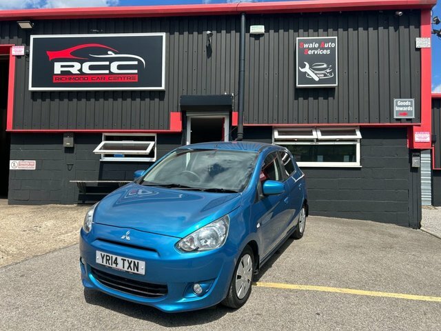 Mitsubishi Mirage 1.2 2 Hatchback Blue