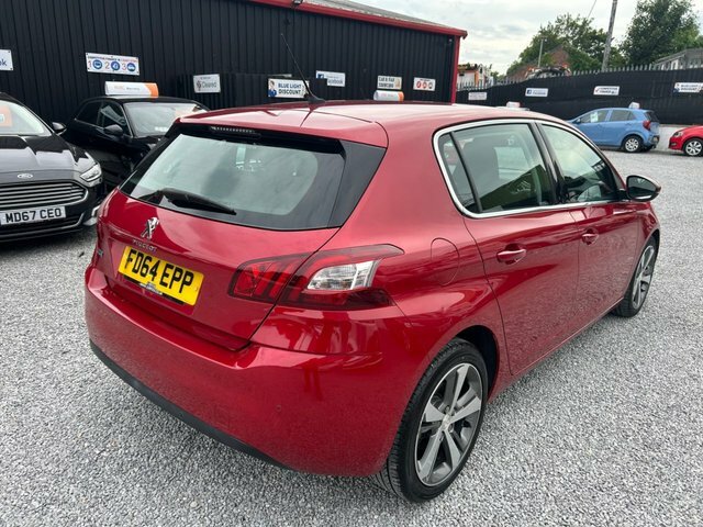 Peugeot 308 1.6 E-hdi Allure Hatchback Red #6