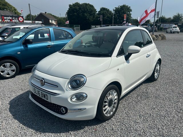 Fiat 500 1.2 Lounge Hatchback White