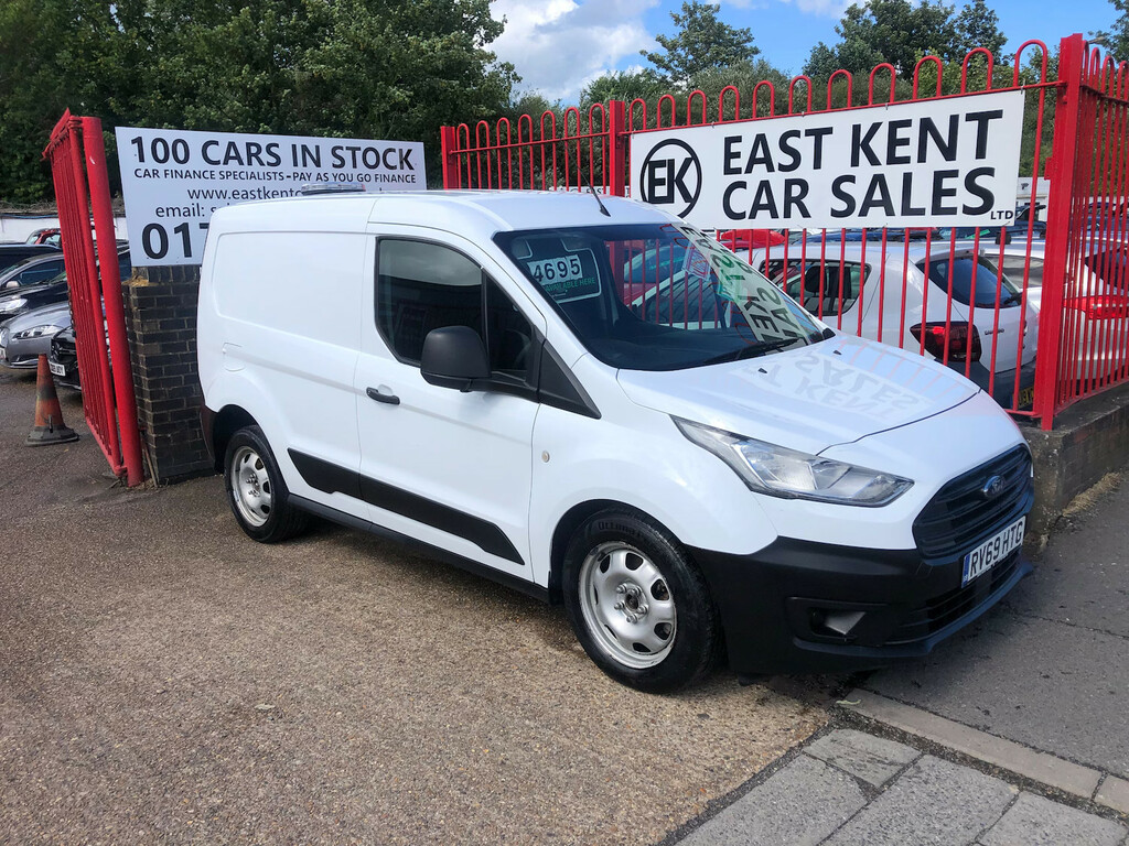Ford Transit Connect 1.5 220 Ecoblue Leader Panel Van White #4