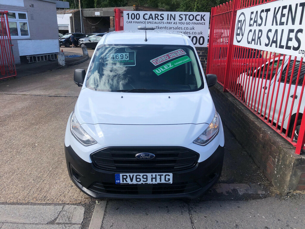 Ford Transit Connect 1.5 220 Ecoblue Leader Panel Van White #2
