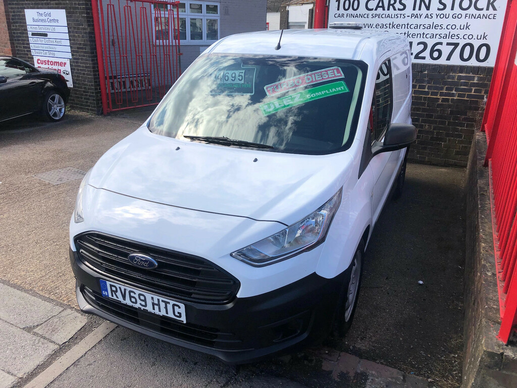 Ford Transit Connect 1.5 220 Ecoblue Leader Panel Van White #3