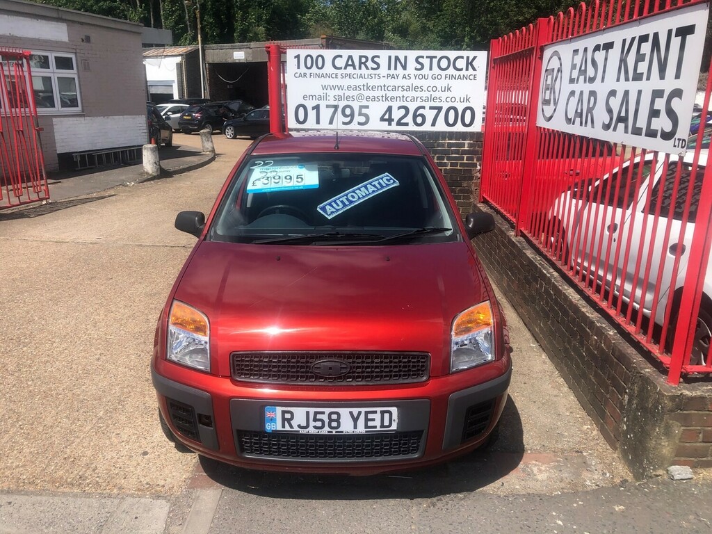 Ford Fusion 1.4 Style Climate Hatchback Durashift E Red #2