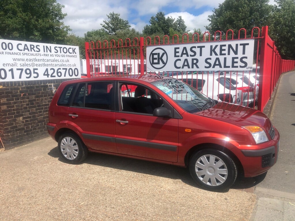Ford Fusion 1.4 Style Climate Hatchback Durashift E Red #4