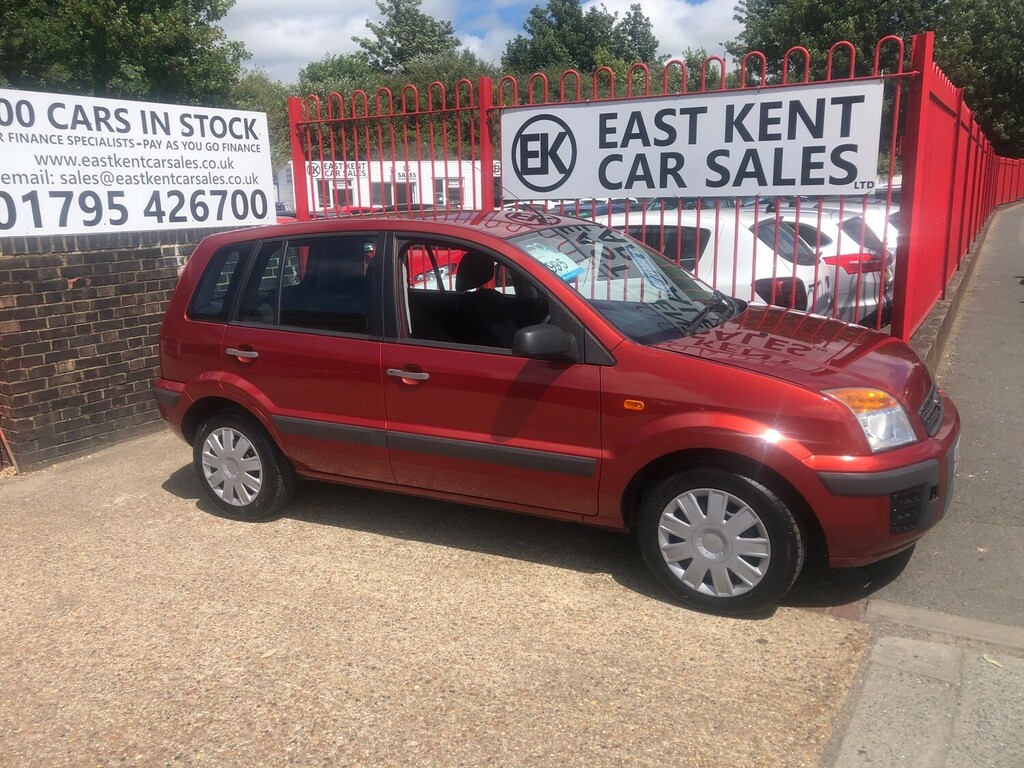 Ford Fusion 1.4 Style Climate Hatchback Durashift E Red #5