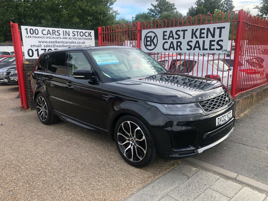 Land Rover Range Rover Sport 3.0 D300 Mhev Hse Silver Suv Black