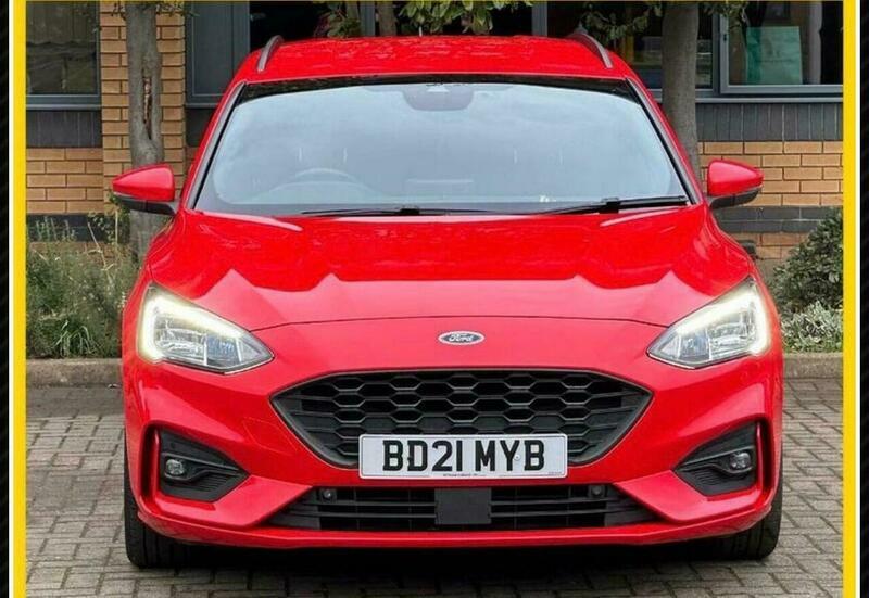 Ford Focus 1.0T Ecoboost Mhev St-line YM73FMF Red #4