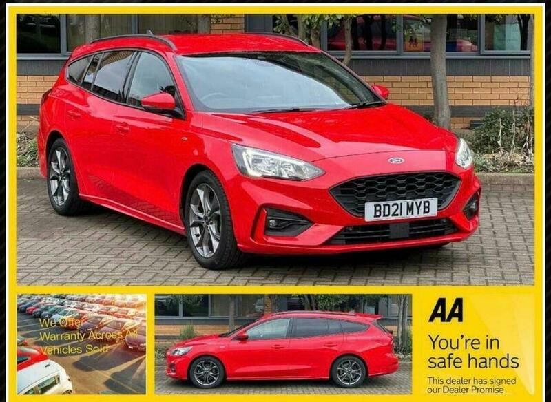 Ford Focus 1.0T Ecoboost Mhev St-line Red