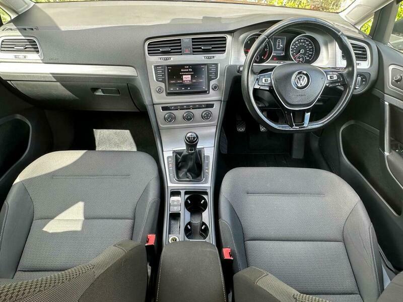 Volkswagen Golf 1.6 Tdi Bluemotion Tech ML66LLG Blue #5