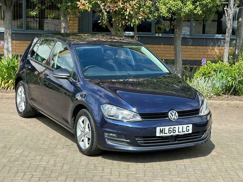 Volkswagen Golf 1.6 Tdi Bluemotion Tech ML66LLG Blue #6