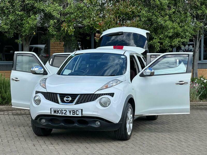 Nissan Juke Tekna Dig-t White #7