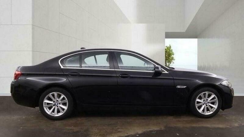 BMW 5 Series Black #7