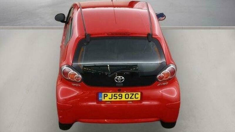 Toyota Aygo Hatchback Black #8